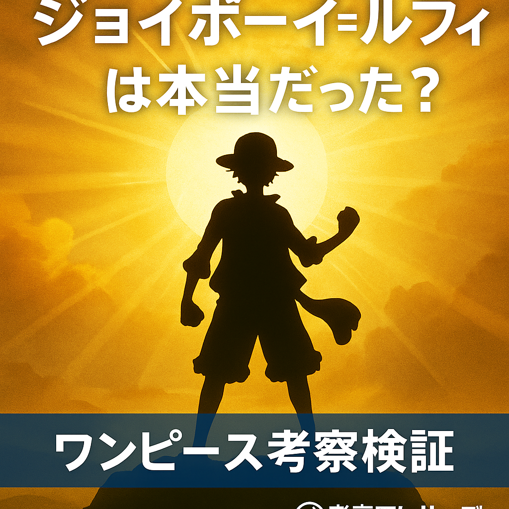 【ワンピース考察検証】ジョイボーイ＝ルフィ説は本当だった？過去の考察と作中描写を照らし合わせてみた